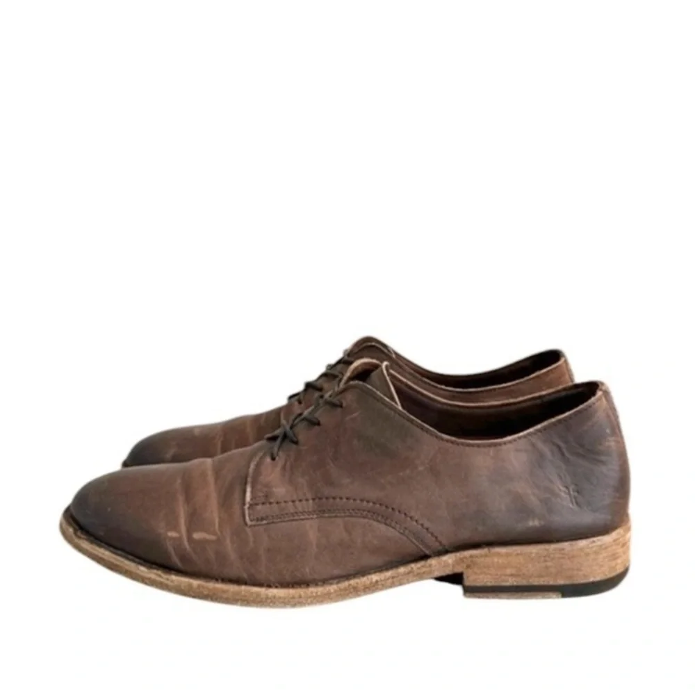 Frye‎ Holden Brown Leather Oxford Dress Shoes Size 11